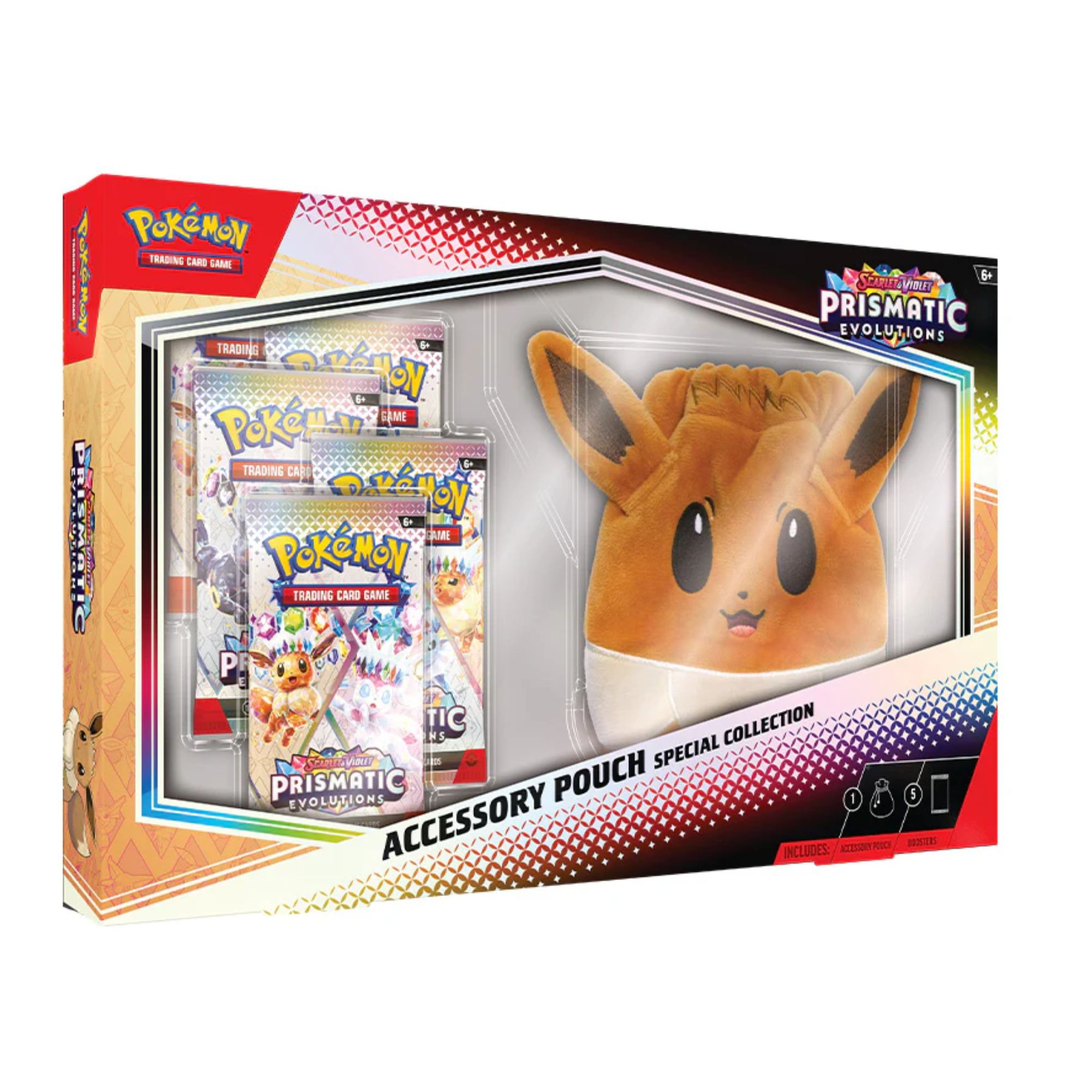 Pokémon : Scarlet & Violet - Prismatic Evolutions - Acessory Pouch Special Collection