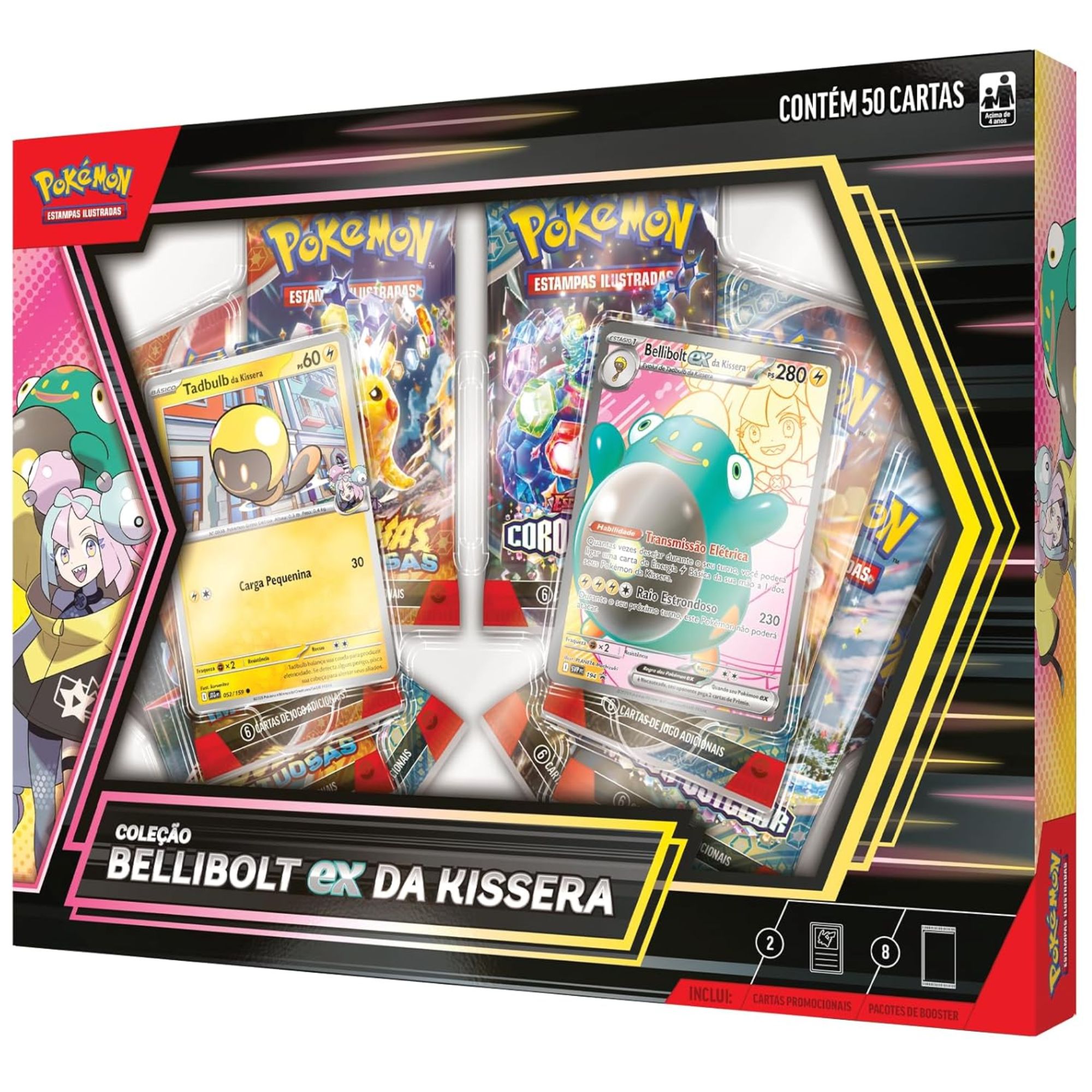 Pokémon : Coleção Bellibolt ex da Kissera