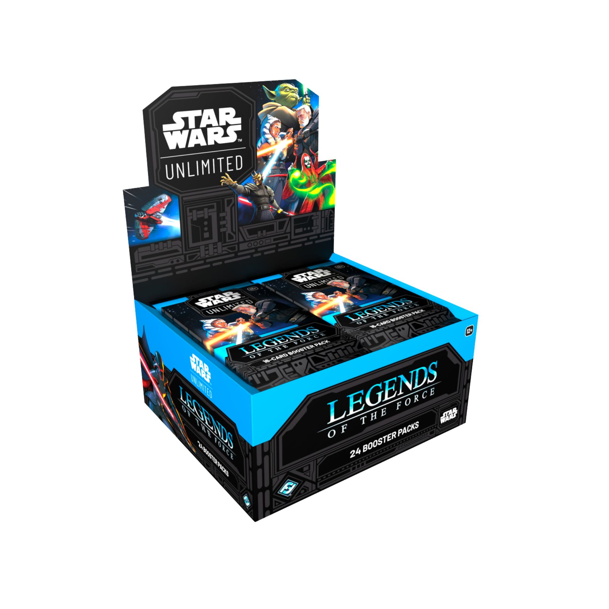 Star Wars Unlimited : Legends Of The Force - Caixa 24 Booster Packs (Importado)
