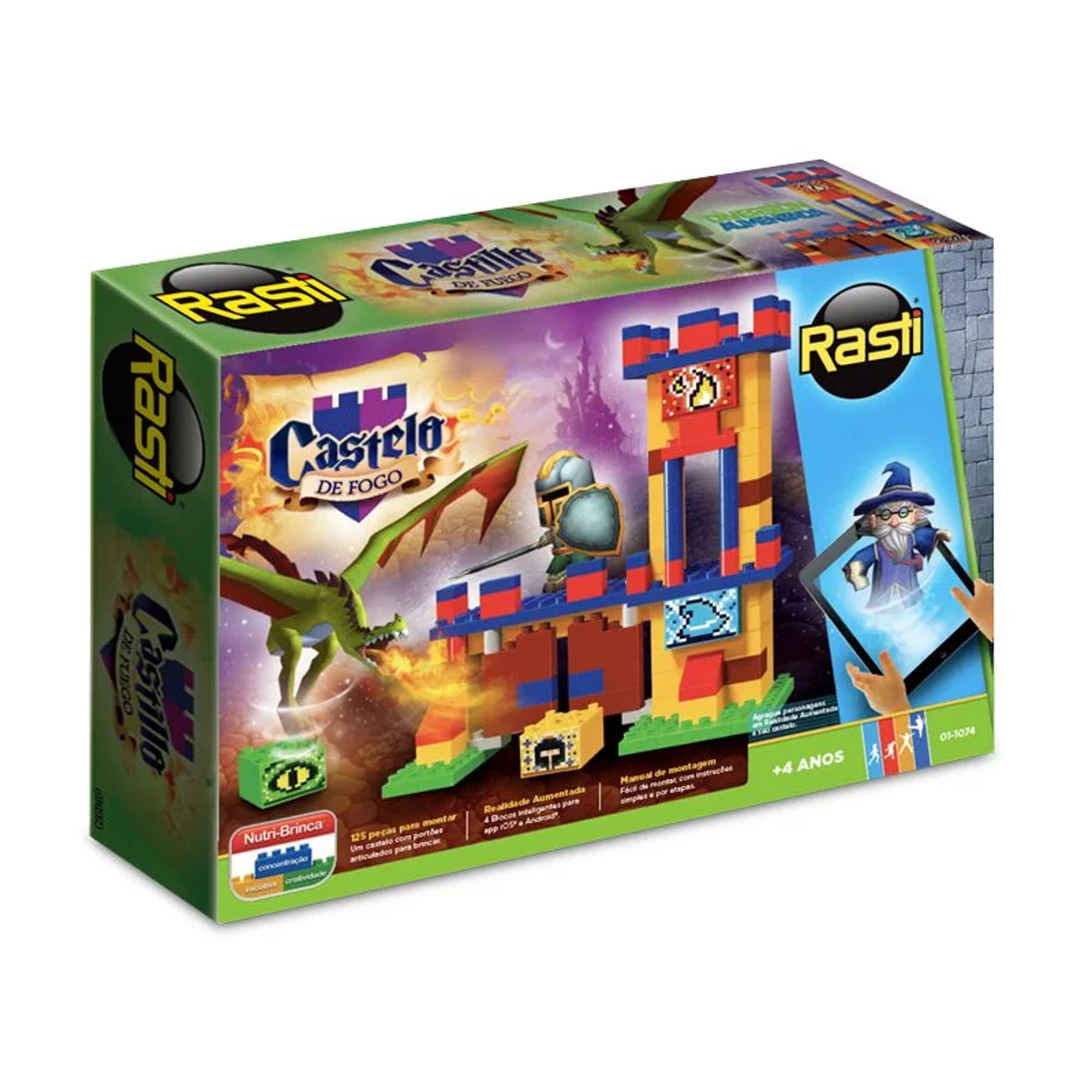 Rasti - Castelo de Fogo 125 Peças