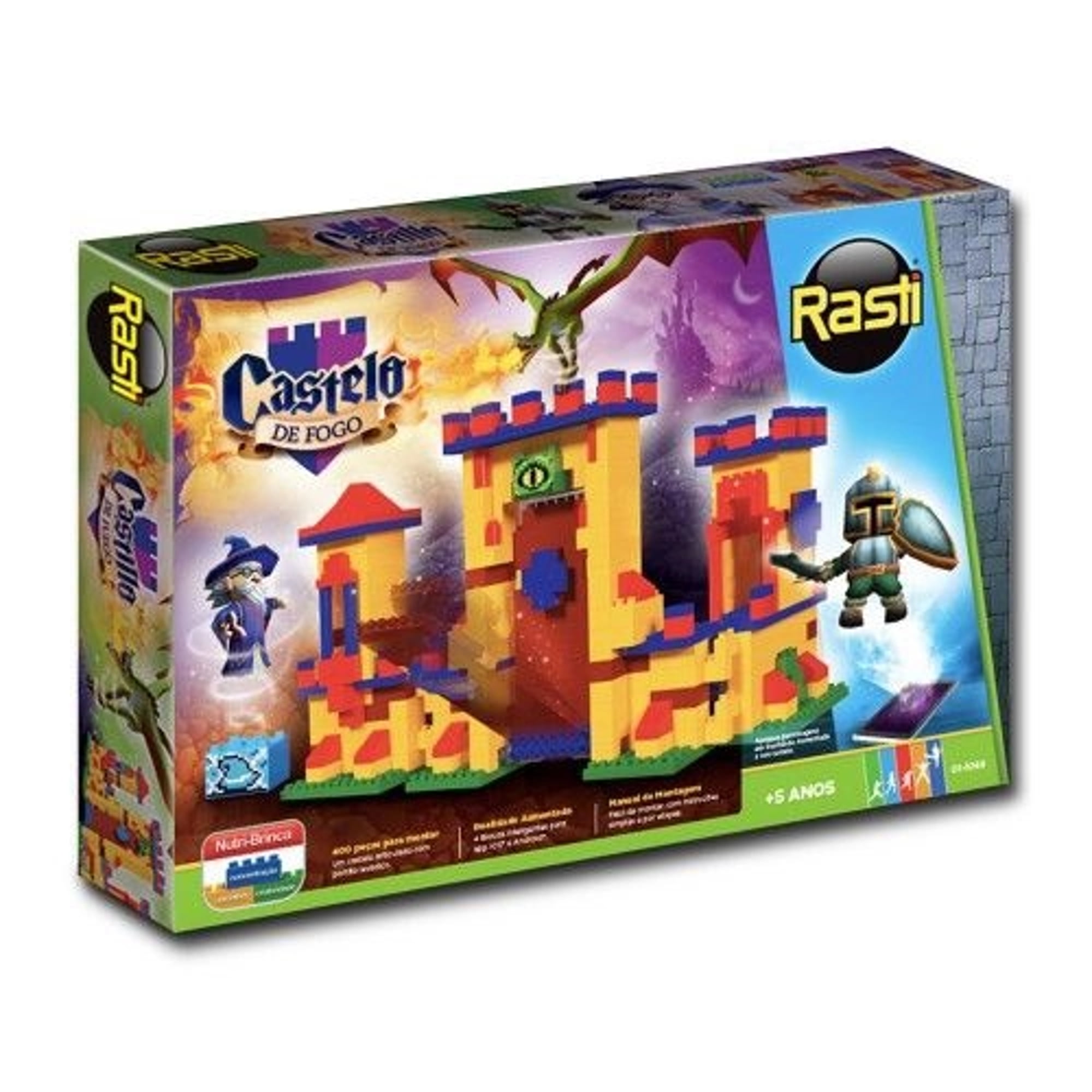 Rasti - Castelo de Fogo 400 Peças