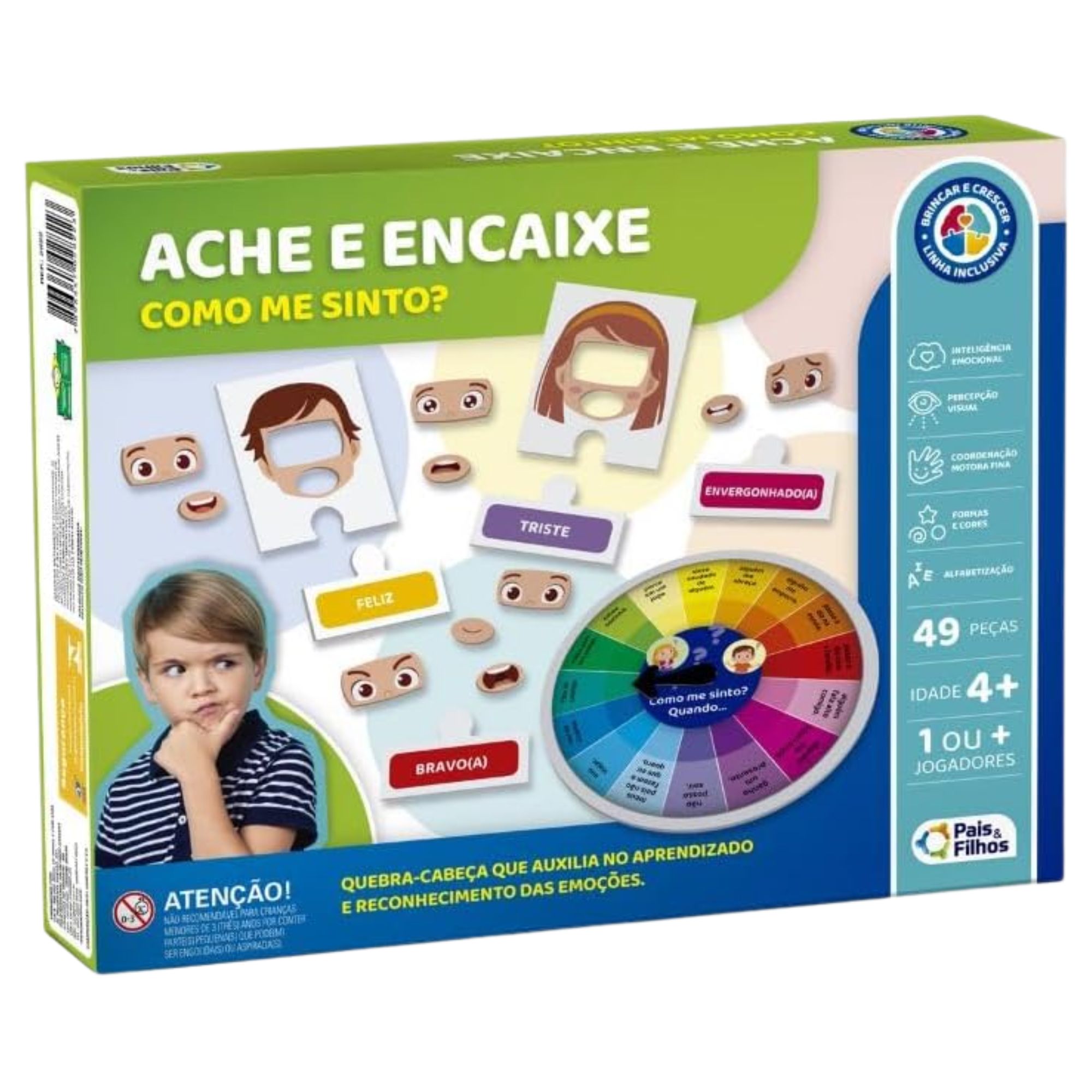 Jogo Ache e Encaixe - Como me Sinto?