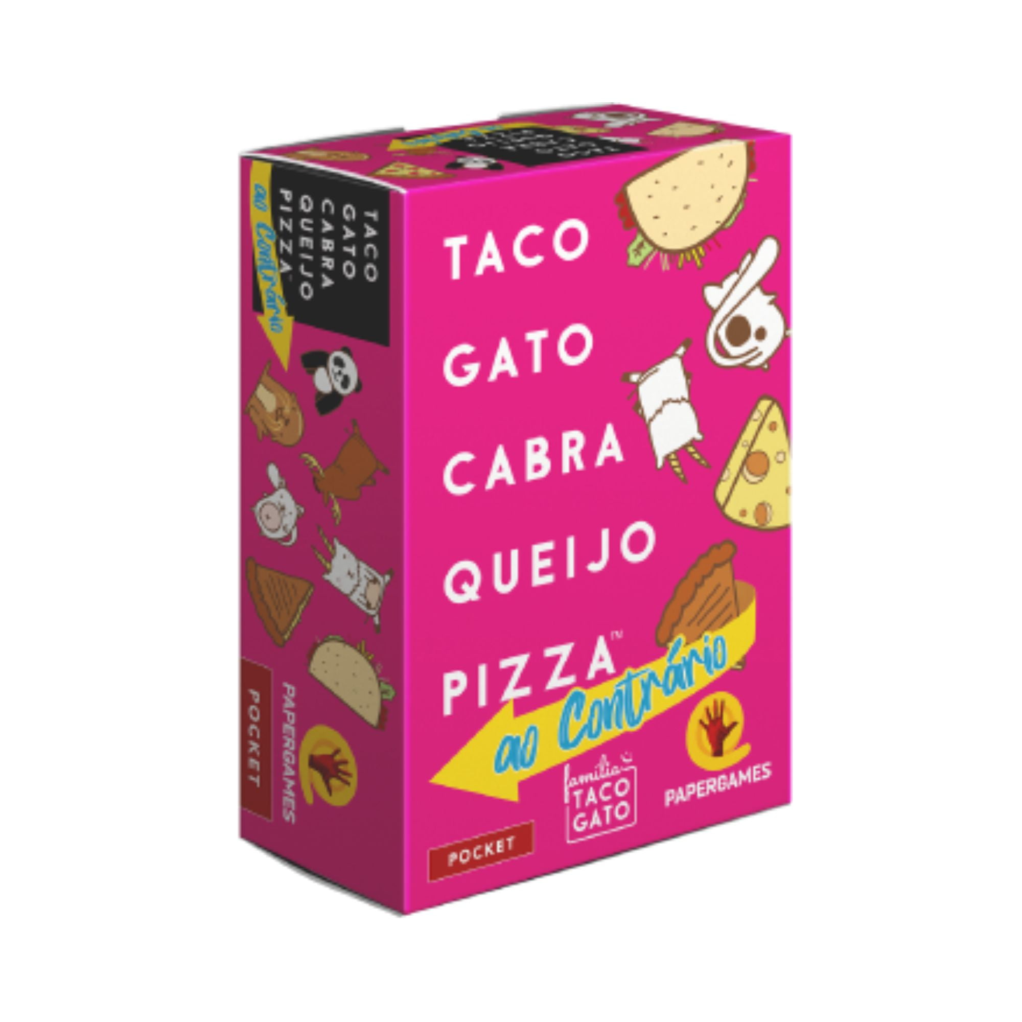 Taco Gato Cabra Queijo Pizza : Ao Contrário