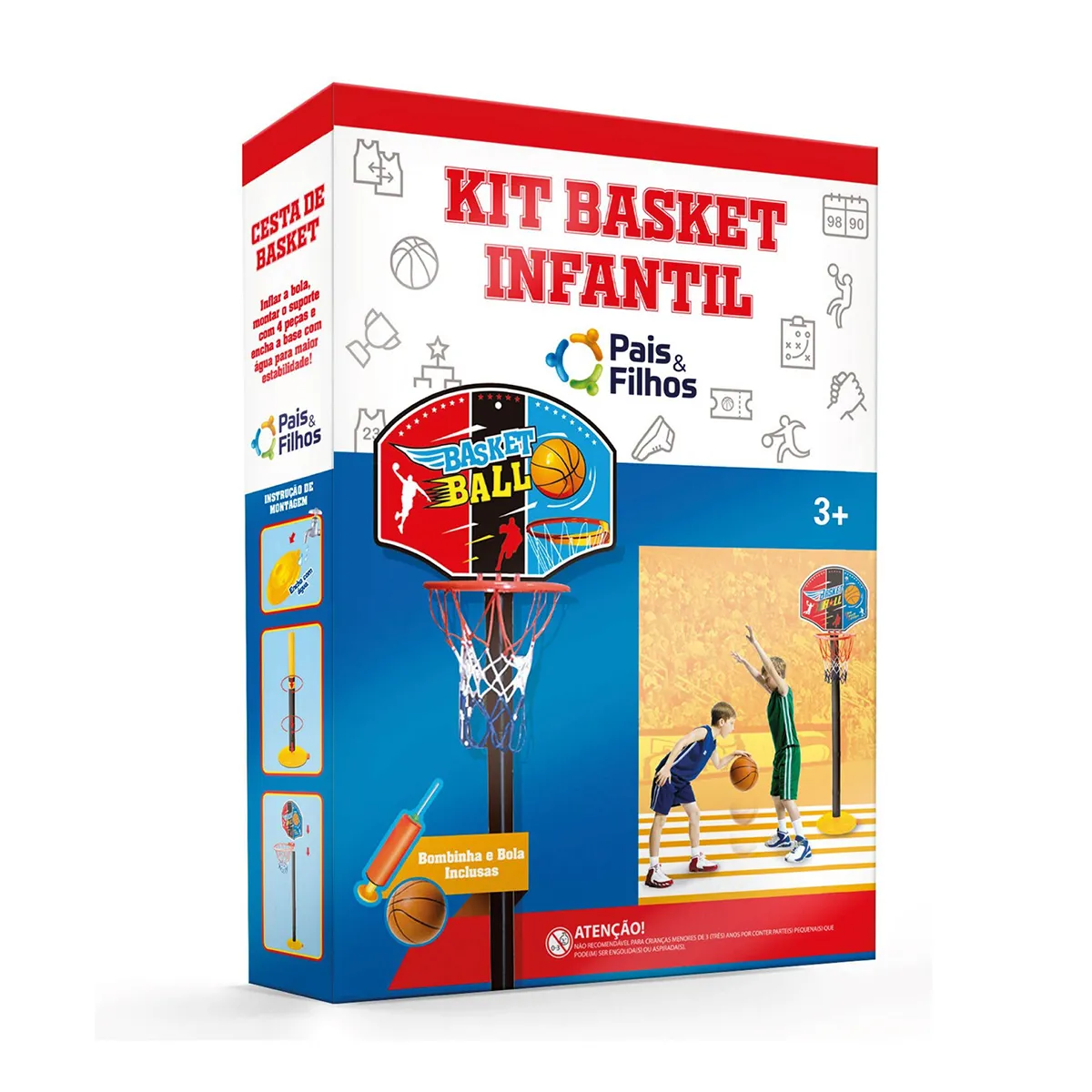 Kit Basket Infantil - Pais e Filhos
