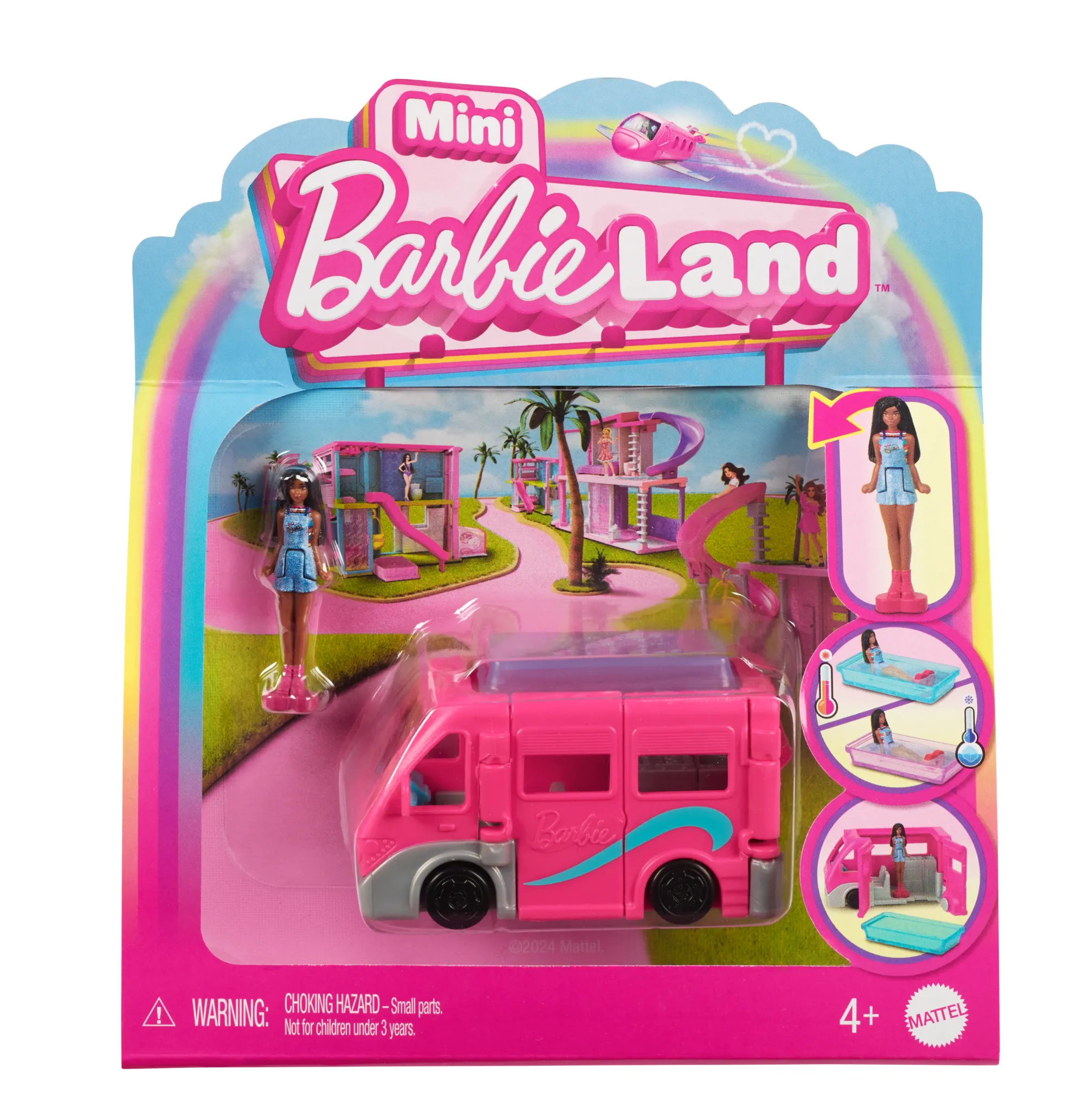 Barbie  Mini Barbieland  Coffret  Autocaravane de Rêve, Poupée