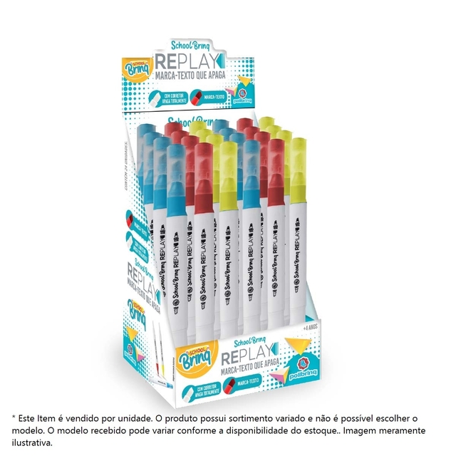 Marca Texto Que Apaga - Polibrinq