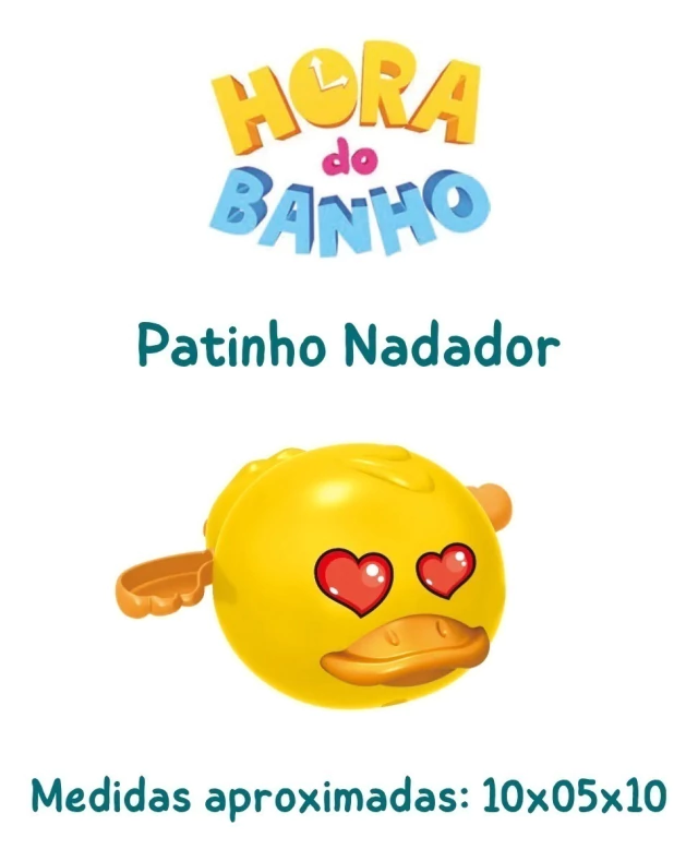 Brinquedo Patinho Nadador ZP01036 - Zoop Toys