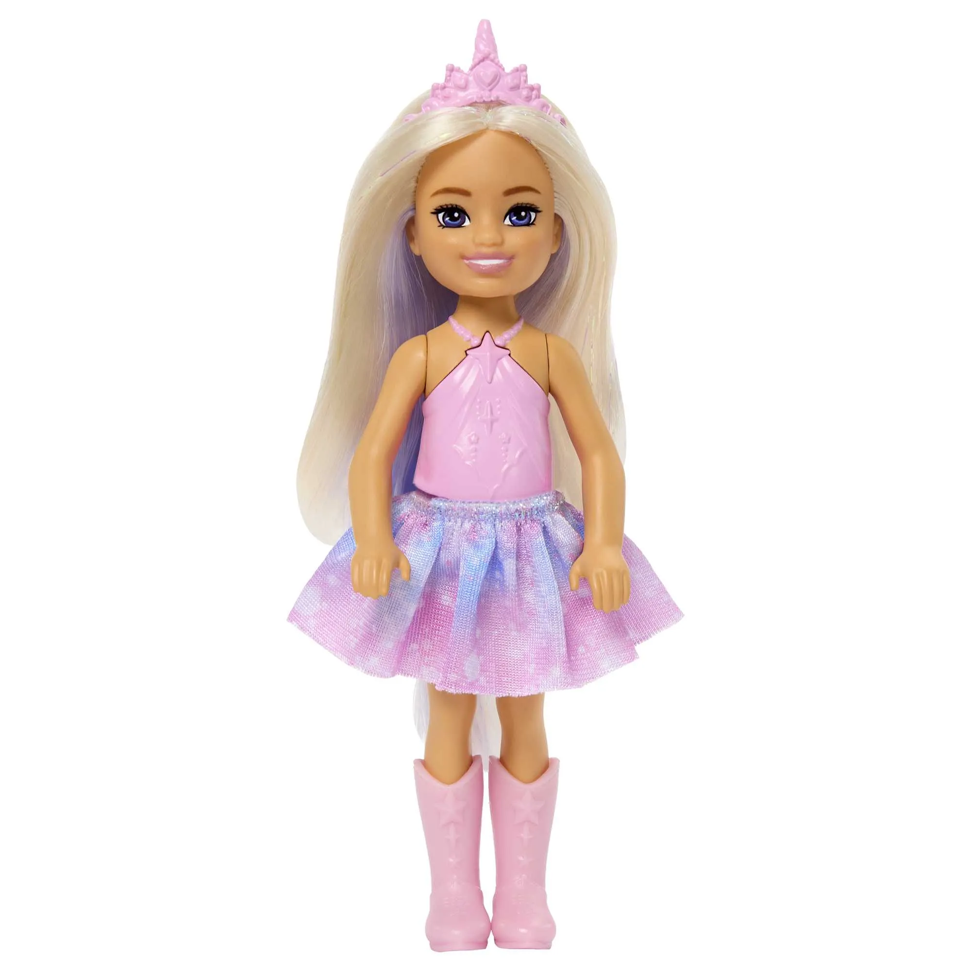 Unicorn-Inspired Chelsea Barbie Doll With Lavender Hair, Unicorn Toys