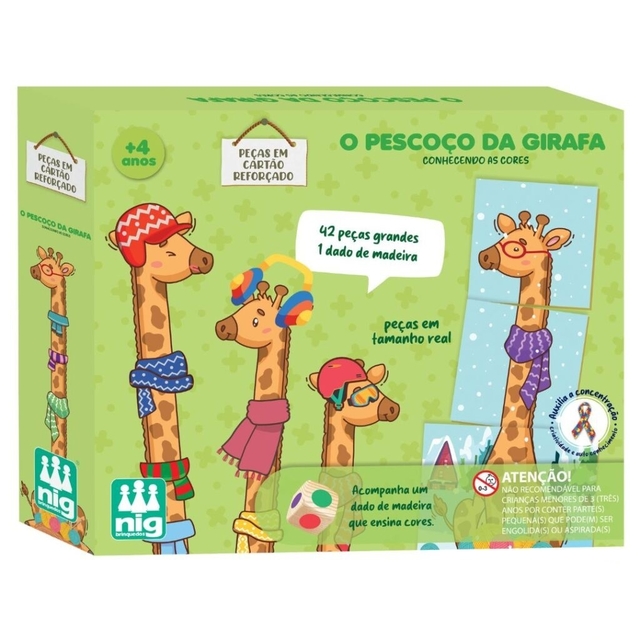 Brinquedo O Pescoço da Girafa - NIG