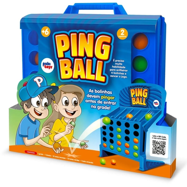 Jogo Ping Ball - Paki Toys