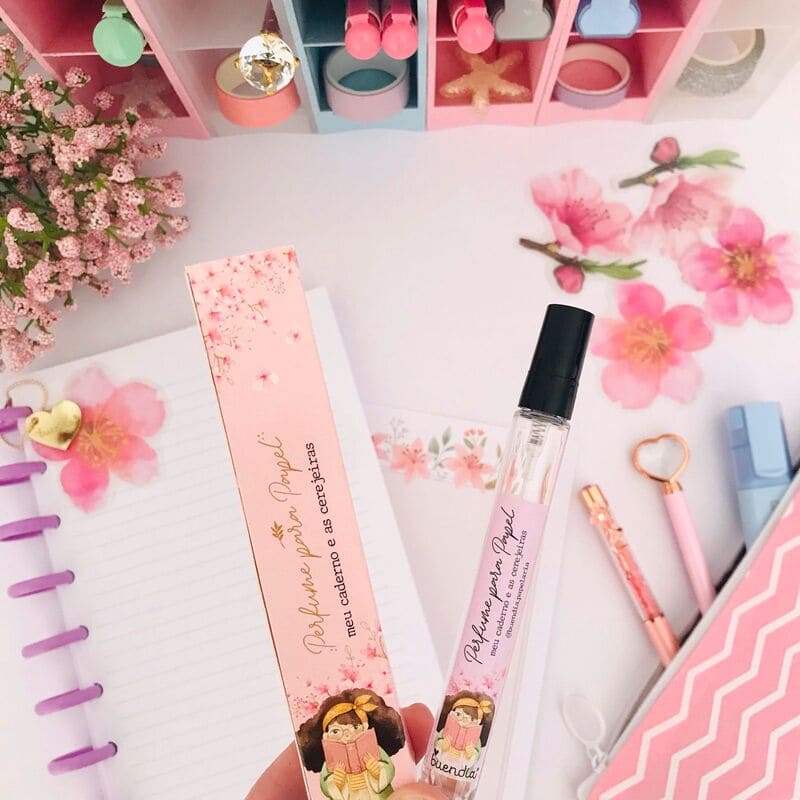 Perfume para Papel - Meu caderno e as cerejeiras