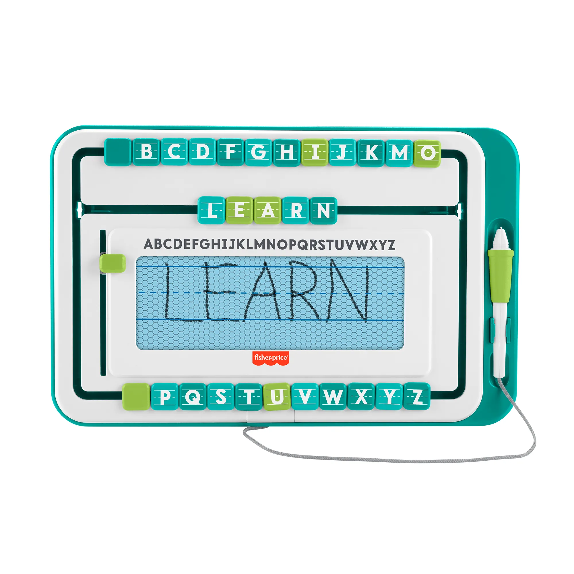 Fisher-Price Écritoire Lettres Coulissantes, Tablette à dessin