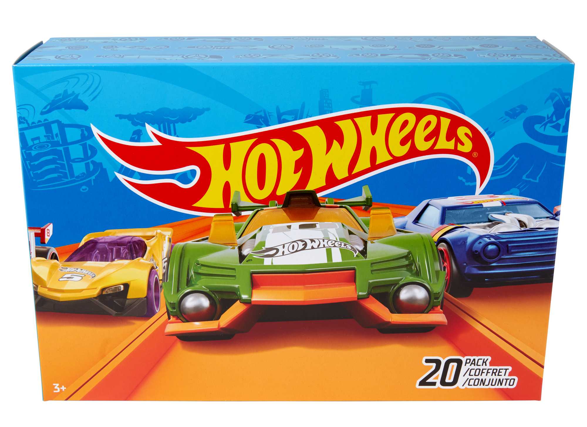 Hot Wheels® Coffret De 20 Véhicules Amazon