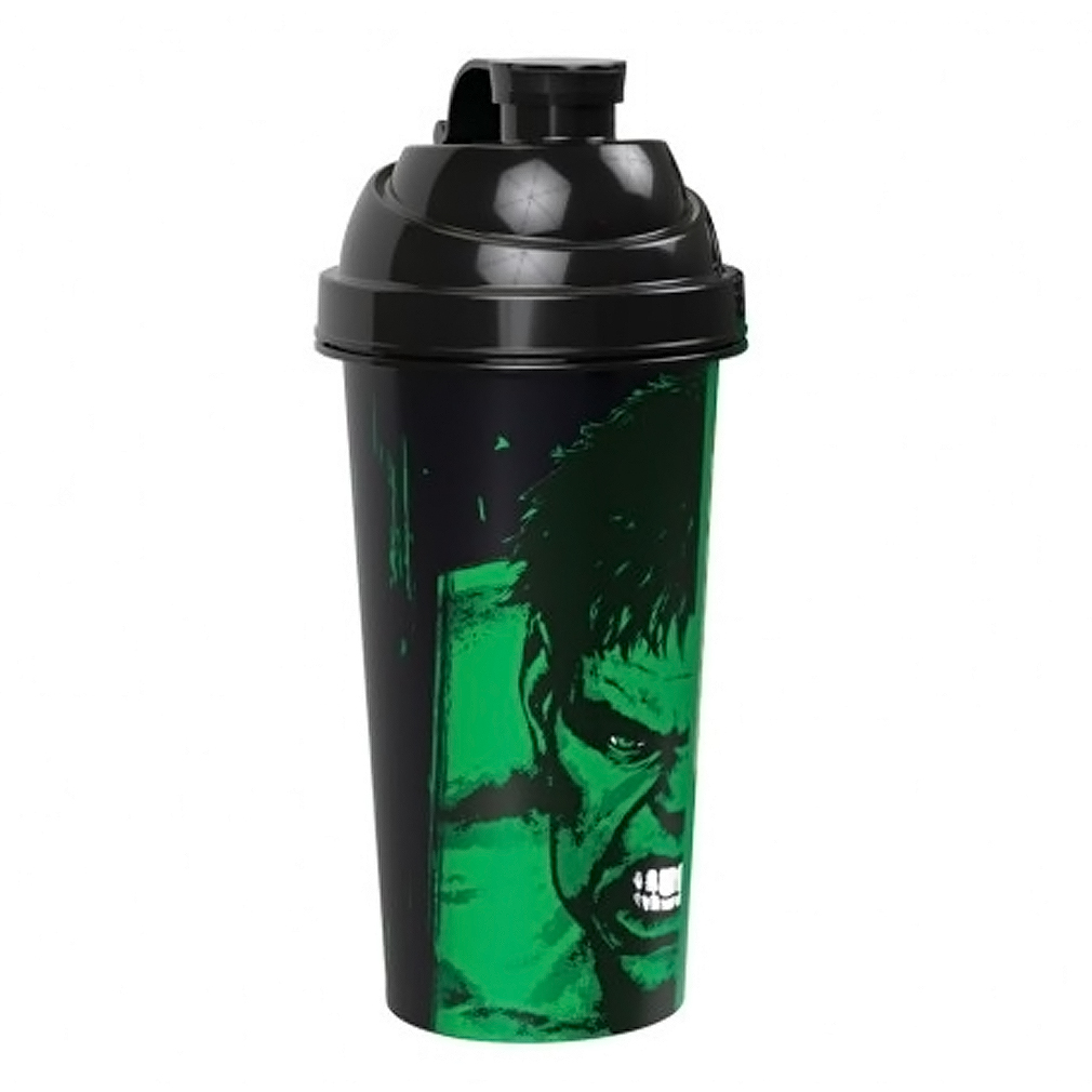 Shakeira Hulk Preta e Verde - 580ml