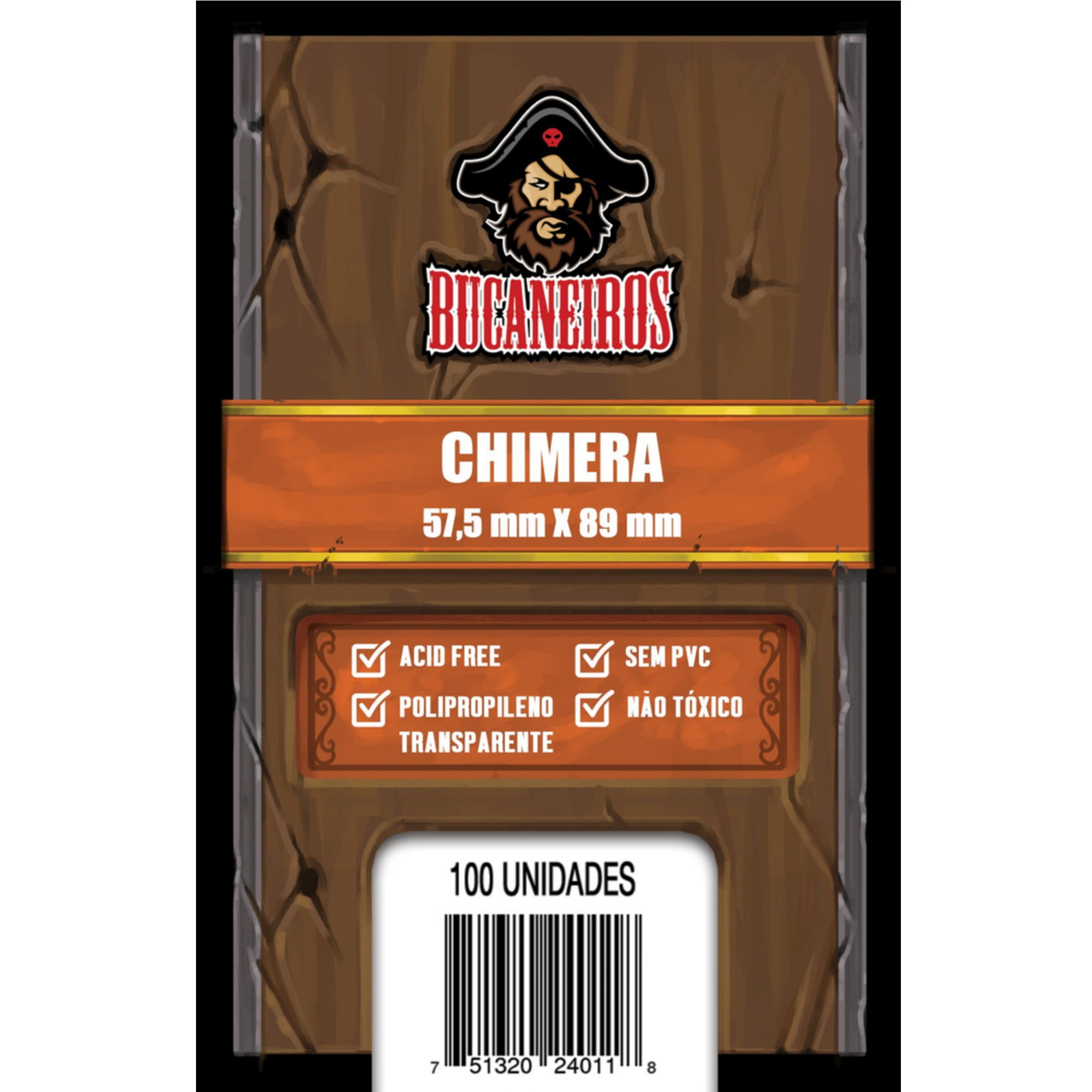 Sleeves Chimera (57,5 x 89mm) Bucaneiros