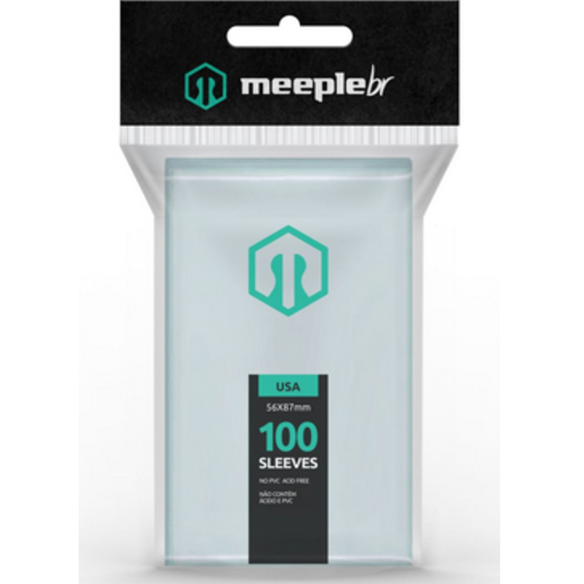 Sleeves USA (56 x 87mm) MeepleBR