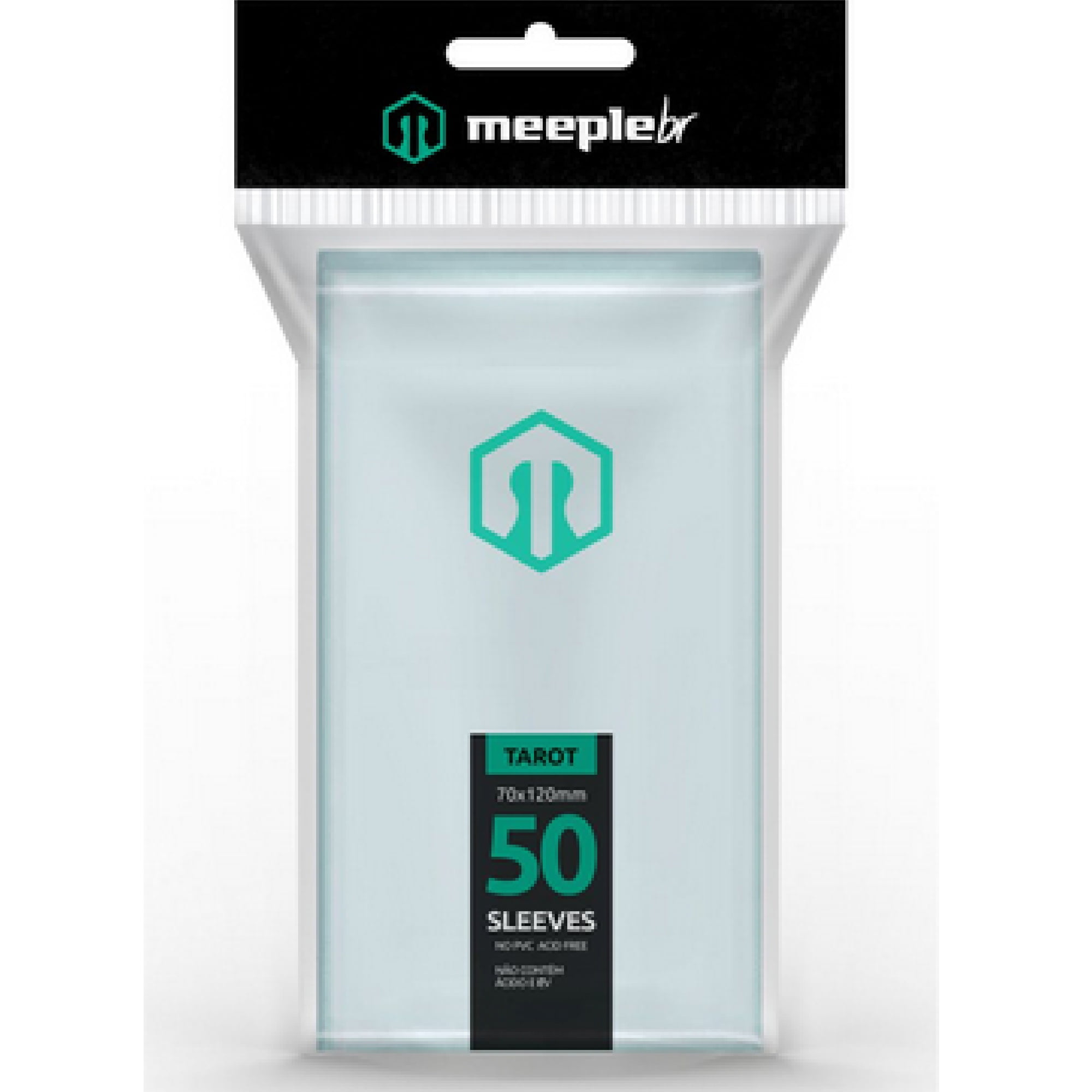 Sleeves Tarot (70 x 120mm) MeepleBR