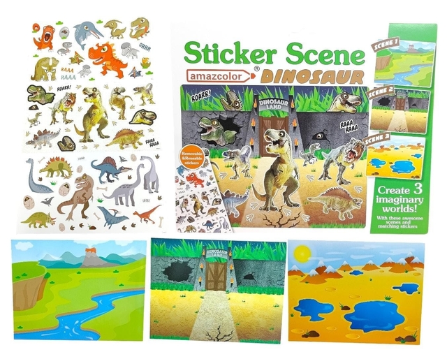 Adesivos Reutilizáveis Kreative Kids