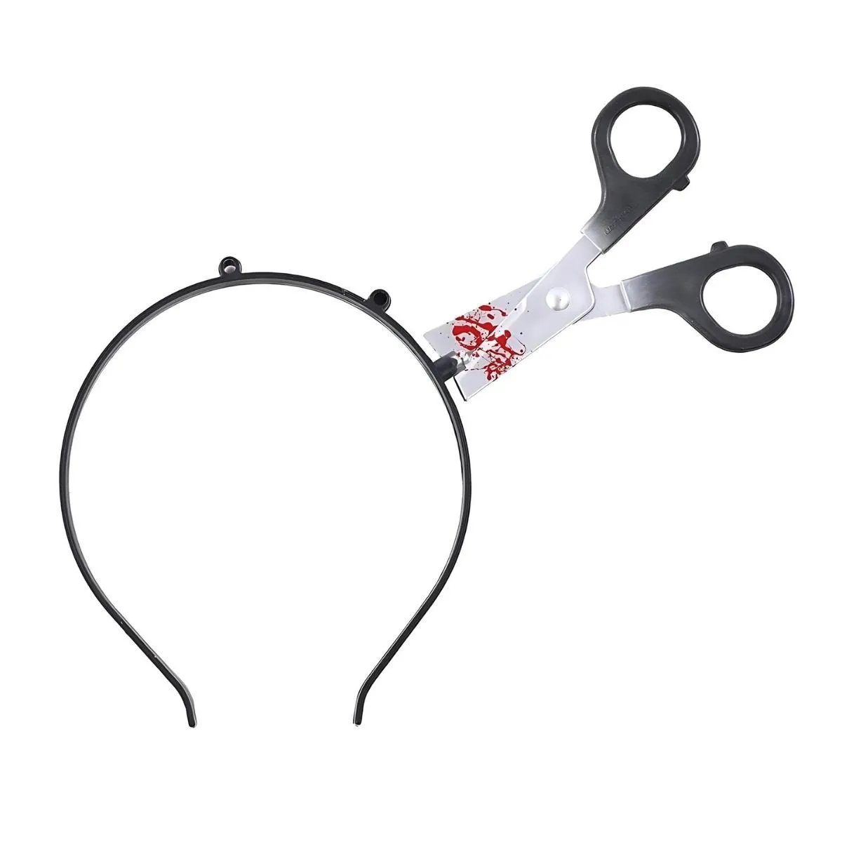 Tiara com Tesoura Halloween - 1 Unidade