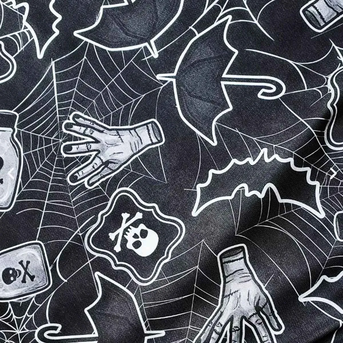 Tnt Estampado Mãozinha Halloween - 5 Metros