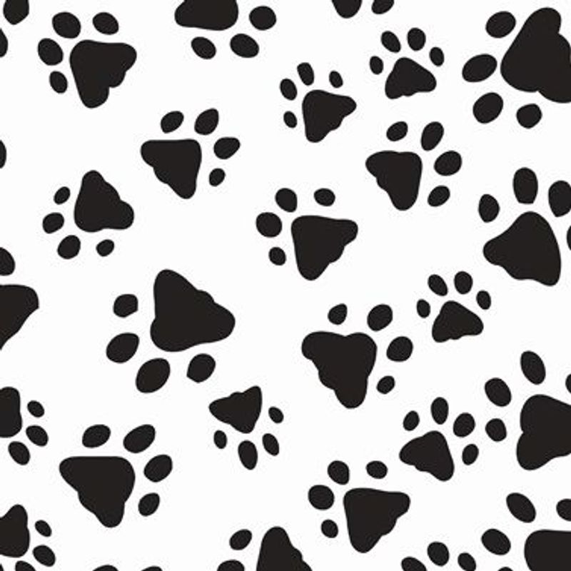 Tnt Estampado Patinhas - 5 Metros