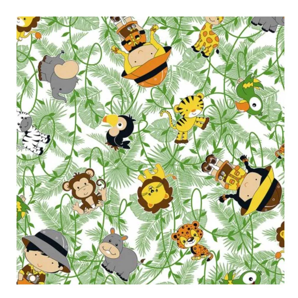 Tnt Estampado Selva - 5 Metros