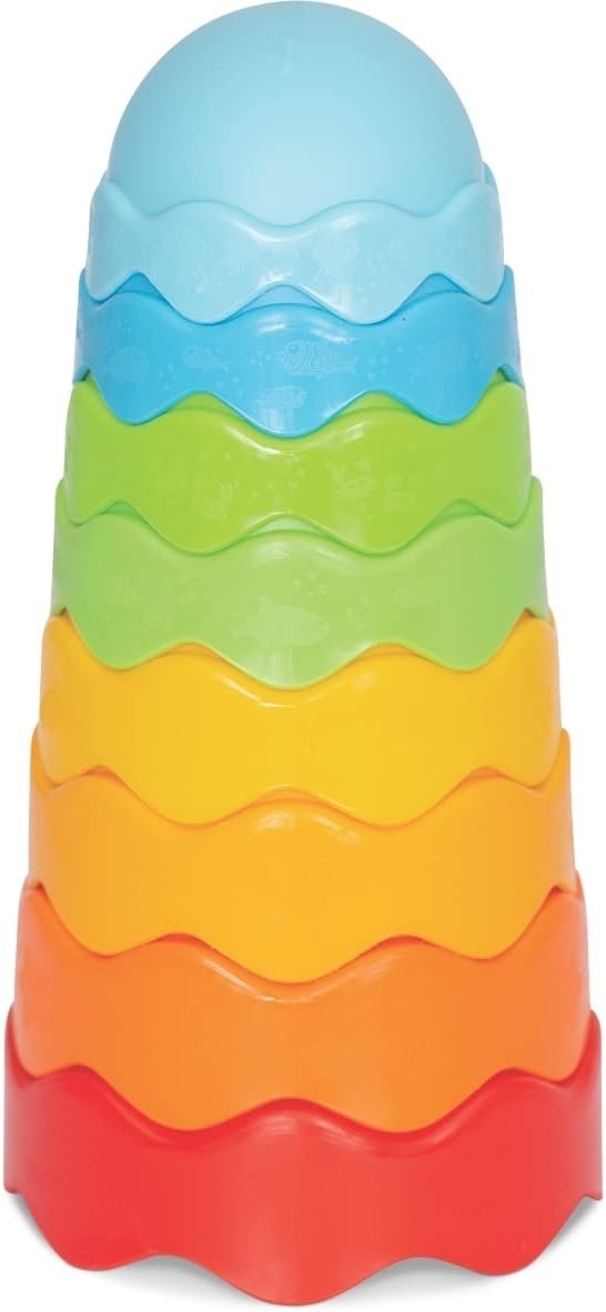 Brinquedo para Bebê Torre Mágica 8 Pecas - Merco Toys