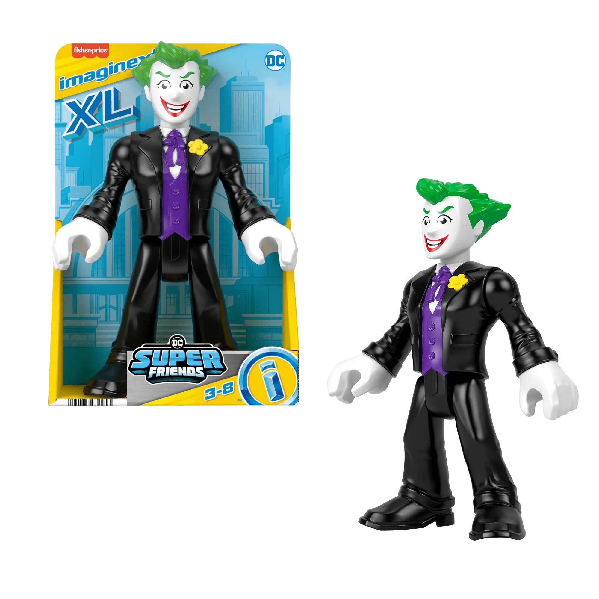 Imaginext  Dc Super Friends  Figurine  25,4Cm  Le Jokerxl