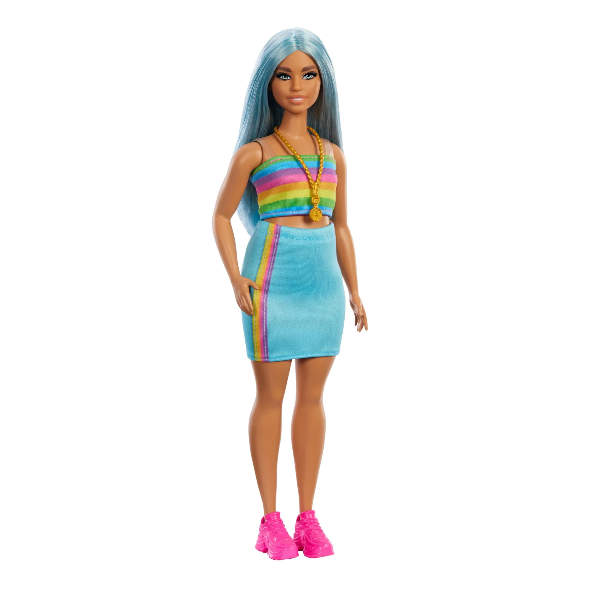 Barbie  Fashionistas  65Eanniversaire  Poupée218, Cheveux Bleus