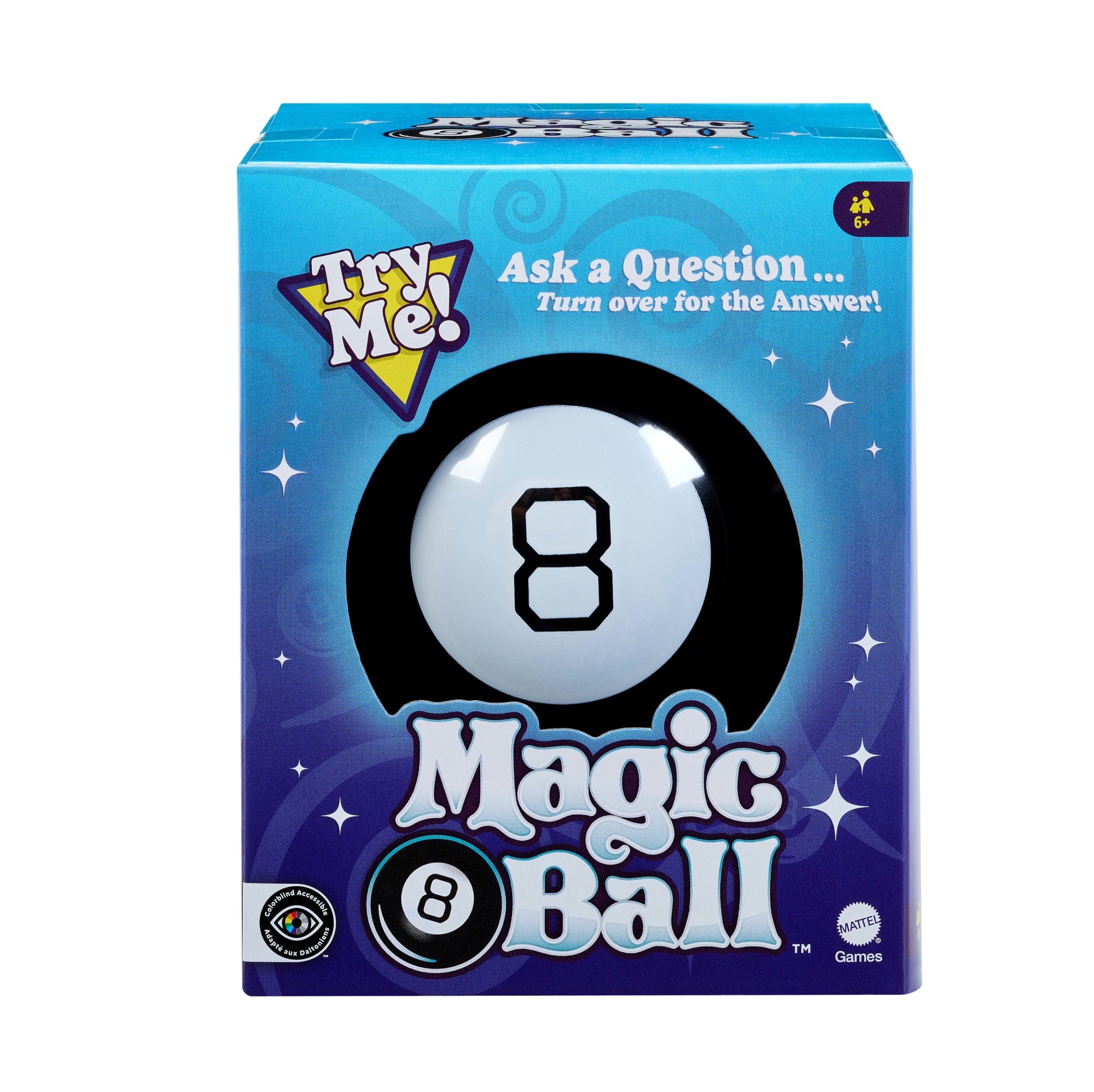 Magic 8 Ball Novelty Game For Kids, Adult, Family & Game Night