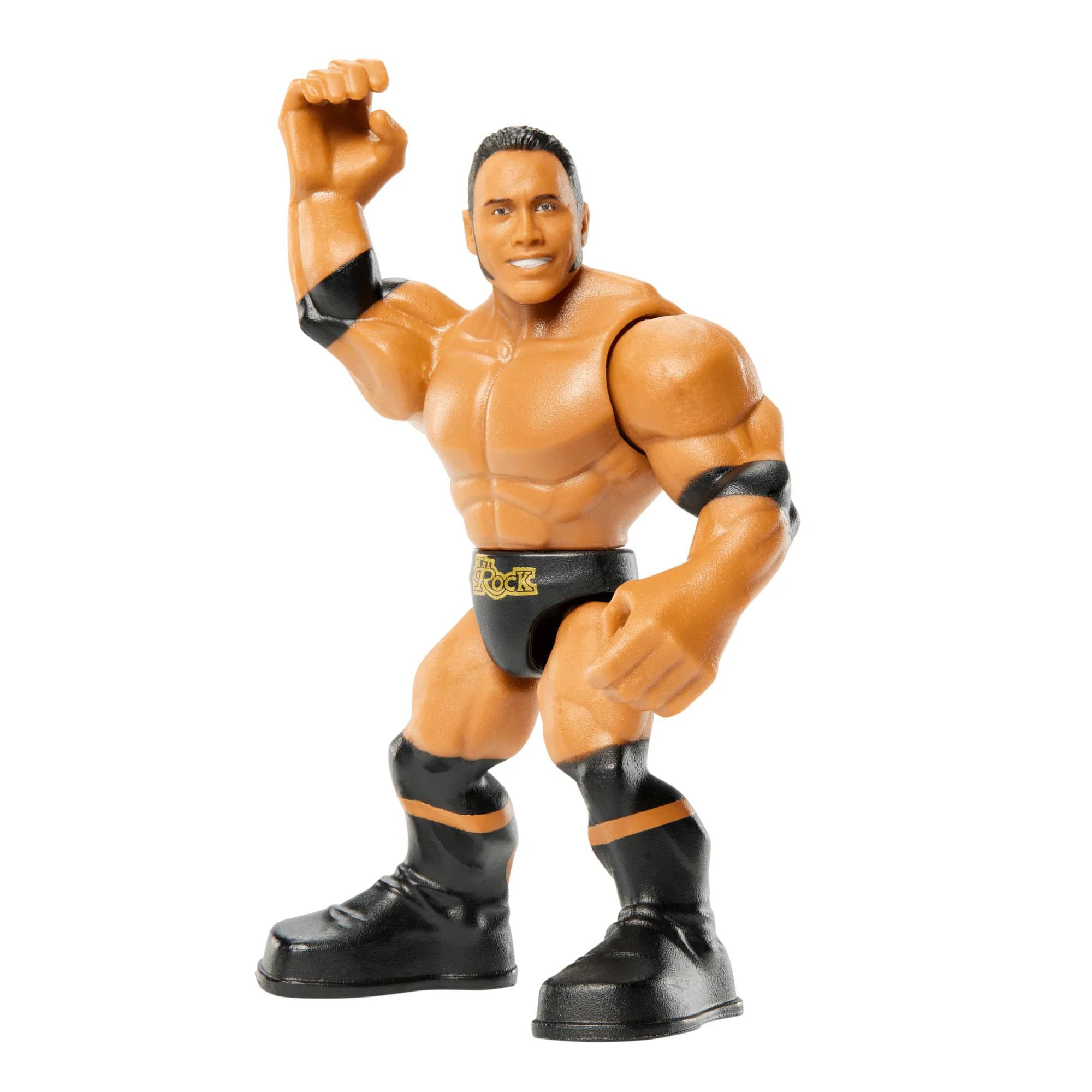 Wwe®  Knuckle Crunchers™  Figurine Articulée et Access.  The Rock®